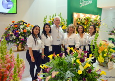 A proud Andrew Lee - it's not difficult to guess why - with Gloeckner, a Norh American company known for its broad selection of seeds, young plants, bulbs, and grower supplies. Primarily serving the field in North-America, the company is well established in the South American market as well.
